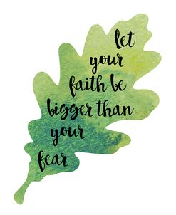 Faith Fear