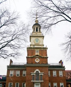 Independence Hall (center) (color)