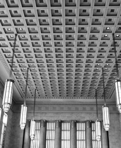 Train Station Detail (b/w)