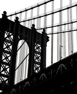 Manhattan Bridge Silhouette