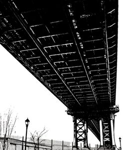 Beneath the Span (silhouette)