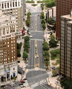 Benjamin Franklin Parkway (aerial)