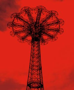 Red Parachute Jump