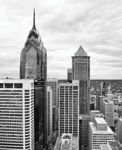 Philly Skyline (b/w)