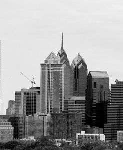 Philly Panorama (b/w)