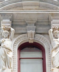 City Hall Sculpture (window)