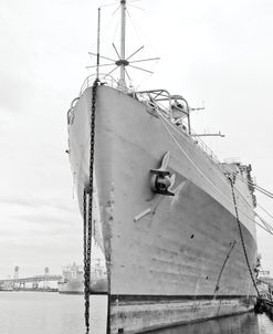 Naval Ship (b/w)