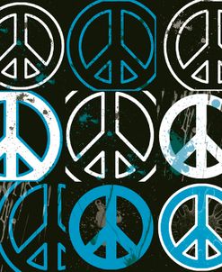 Peace Mantra (blue)