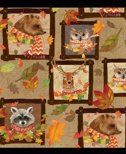 Fall Critters Frame Patt 2