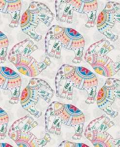 Boho Elephant Print 1