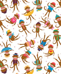 Sock Monkey Print