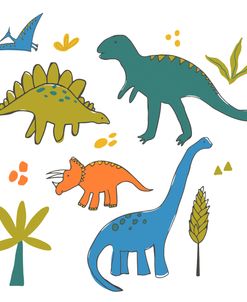018 Dino Illustrations