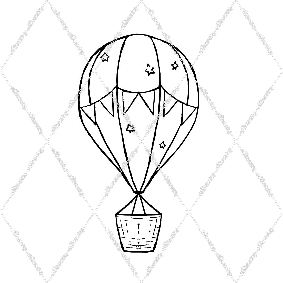 025 Elephant Hot Air Balloon Line