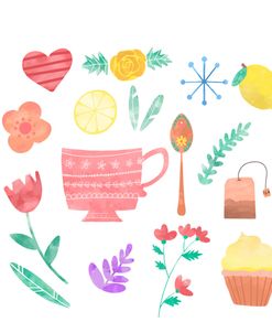 026 Summertime Tea Illustrations