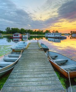 Horseshoe Pond Sunset