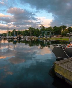 Marina Under The Clouds