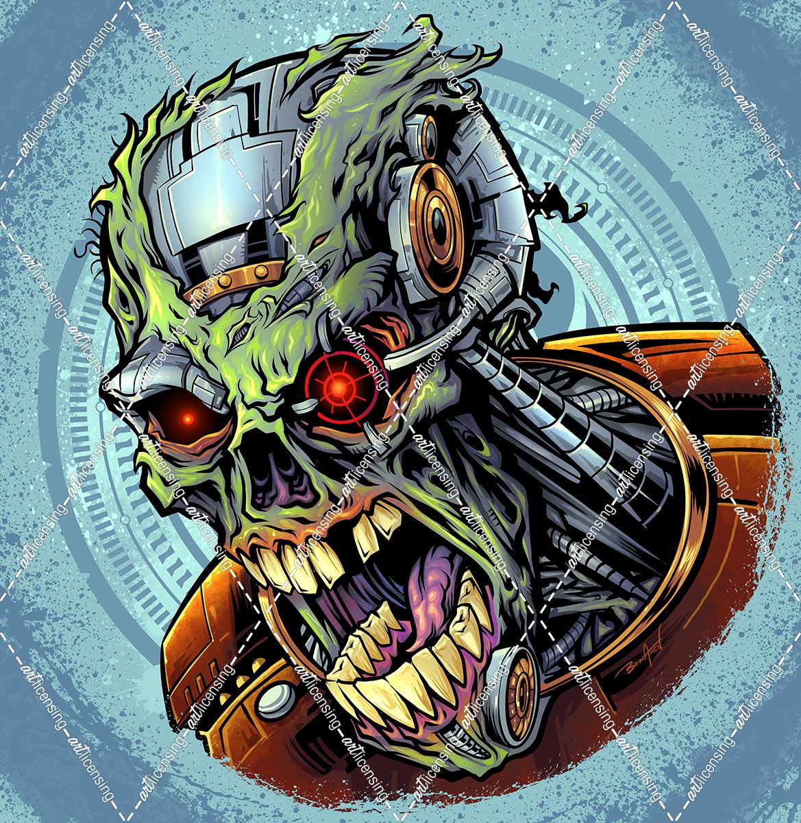 Cyborg Zombie