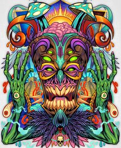 Psychedelic Tiki Creature