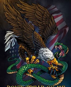 Don’t Tread On Me Eagle and Snake