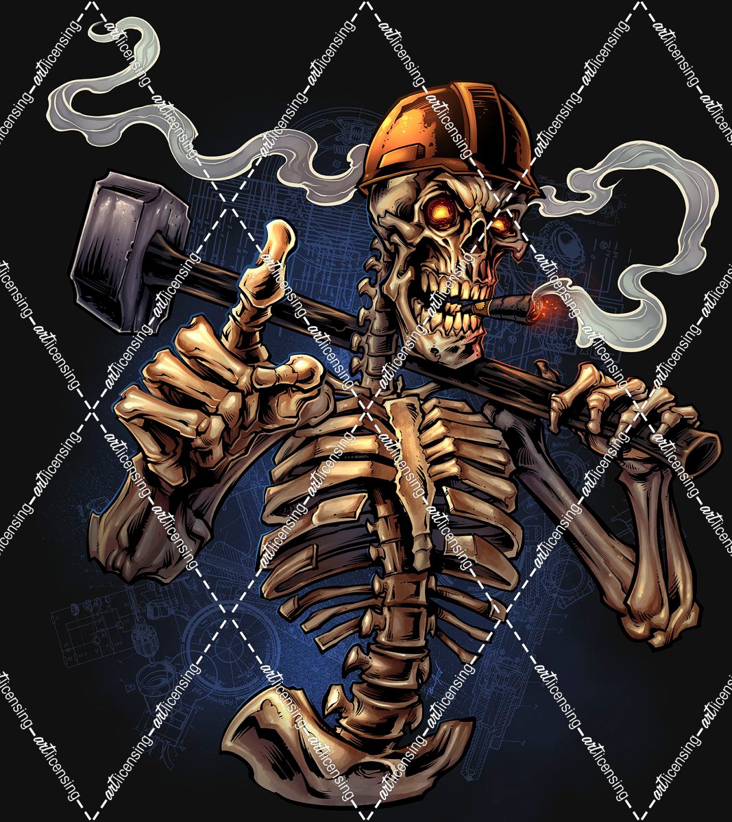 Sledgehammer Skeleton Licensing