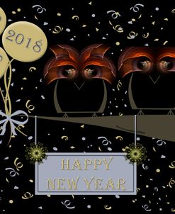 Happy New Year Owls