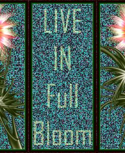 Live In Full Bloom