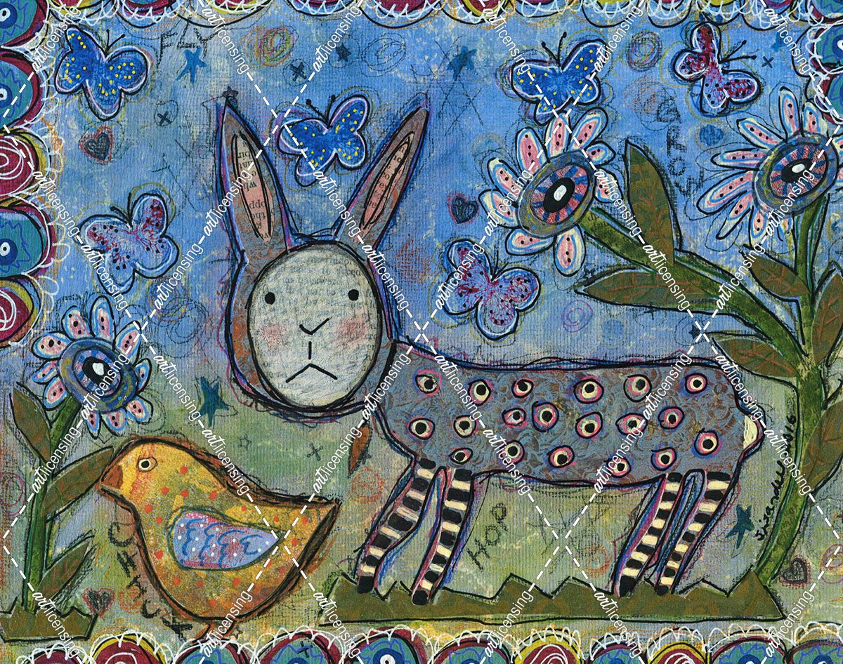 Rabbit With Chick