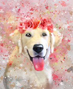 Flower Crown Labrador Retriever 4