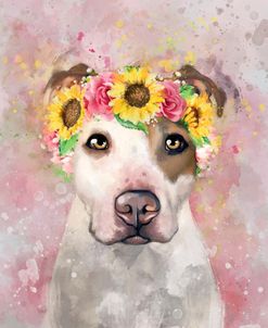 Flower Crown Pit Bull 7