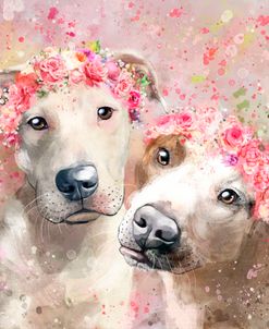 Flower Crown Pit Bull 3