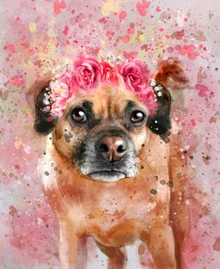 Flower Crown Puggle 2