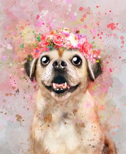 Flower Crown Puggle