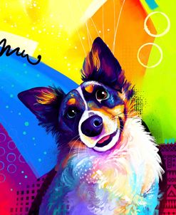 Pop Art Australian Shepherd 3