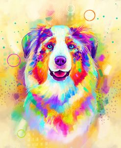 Pop Art Australian Shepherd 4