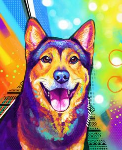 Pop Art Akita