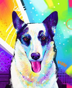 Pop Art Border Collie