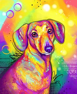 Pop Art Dachshund