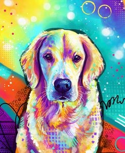 Pop Art Golden Retriever 3