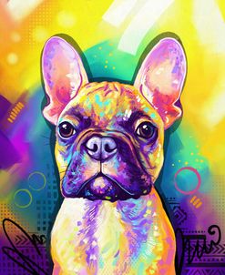 Pop Art French Bulldog