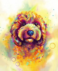 Pop Art Goldendoodle