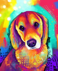 Pop Art Golden Retriever