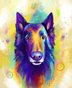 Pop Art Rough Collie