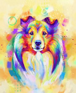 Pop Art Shetland Sheepdog