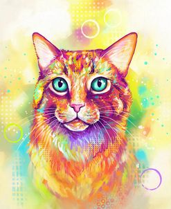 Pop Art Tabby Cat