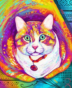 Pop Art Tabby Cat 2