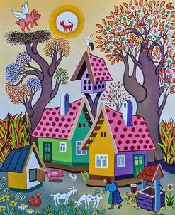 Pig Angel Watches Over