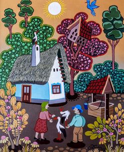 Wishing With The White Stork