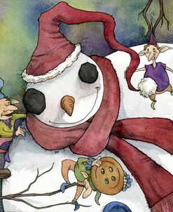 Snowman and Elves