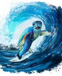 Summer Sea Surfing