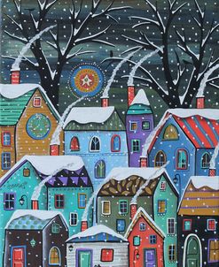 Colorful Winter City